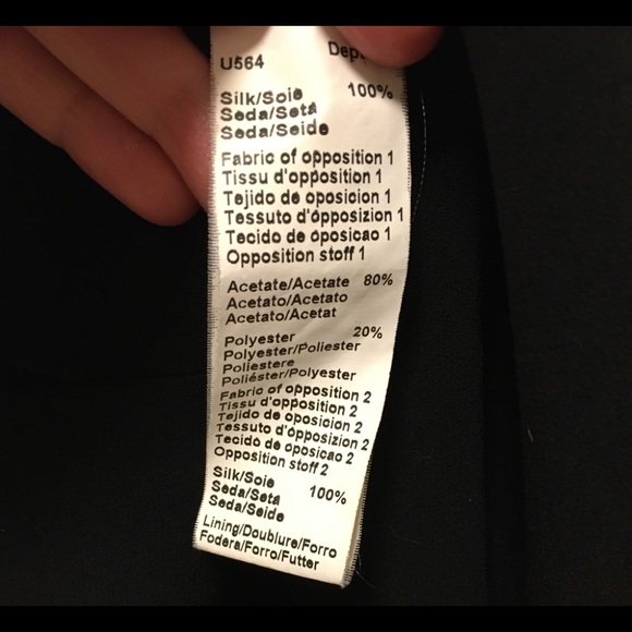 Pablo GERARD DAREL Combined Fabric, Silk Top Dress - Picture 10 of 11